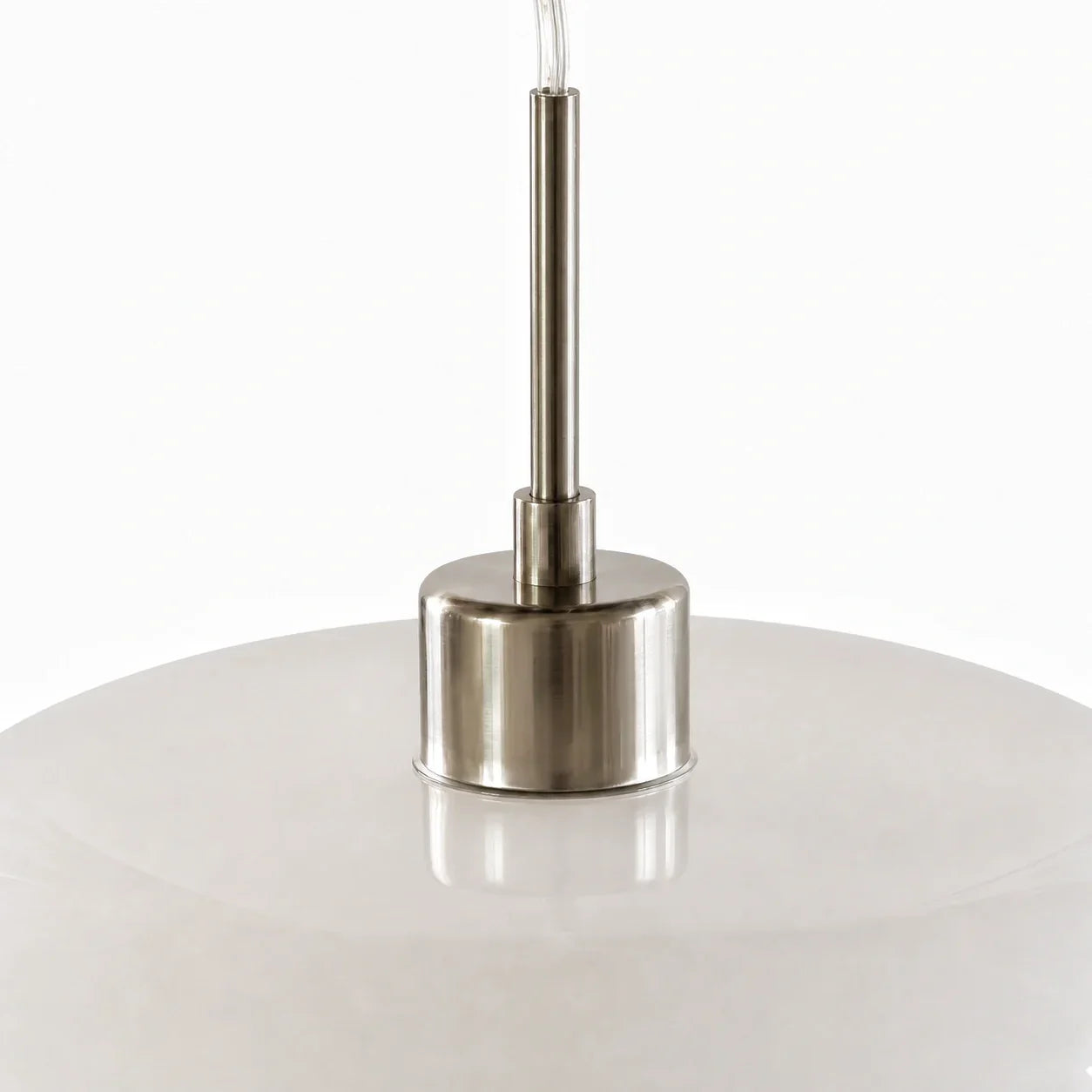 Glazen hanglamp in Bauhaus-stijl voor moderne interieurs