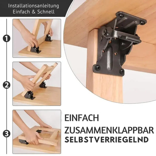 AngleClip™ – Scharniersluiting met zelfvergrendeling voor meubels & deuren [50% Korting]