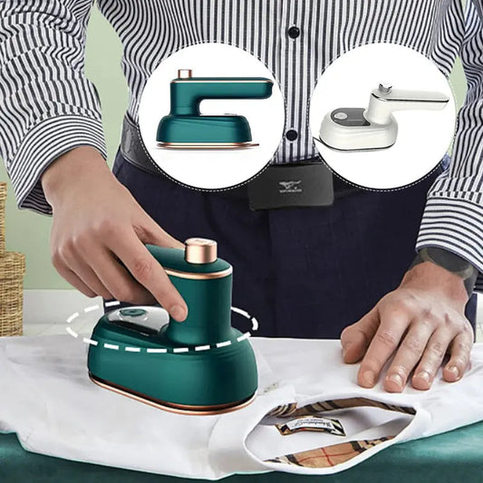 EasySteam™ - Compact 2-in-1 mini stoomstrijkijzer voor moeiteloos strijken [50% Korting]