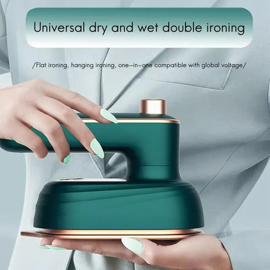 EasySteam™ - Compact 2-in-1 mini stoomstrijkijzer voor moeiteloos strijken [50% Korting]