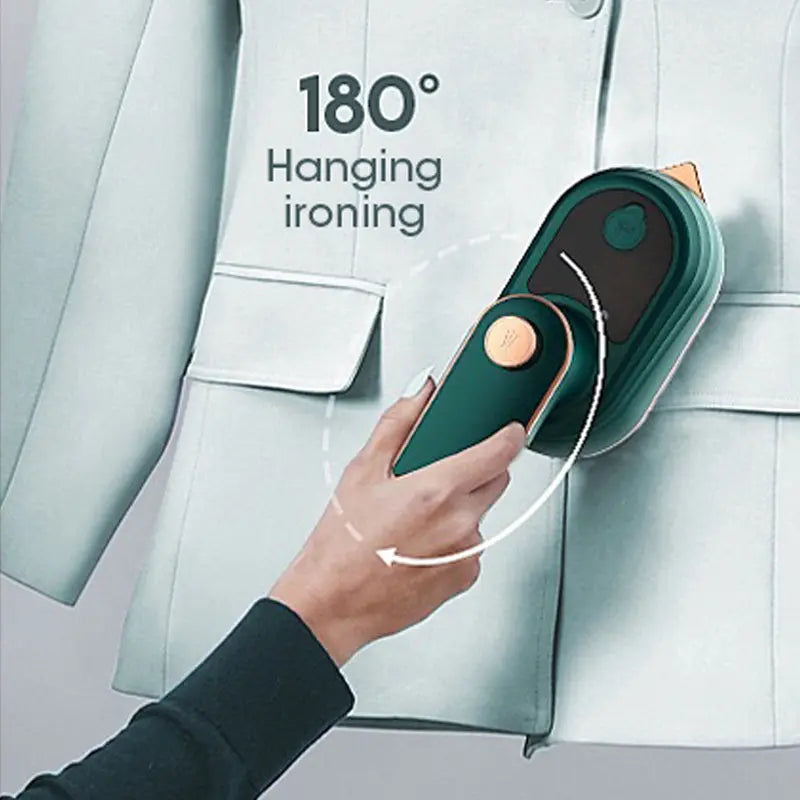 EasySteam™ - Compact 2-in-1 mini stoomstrijkijzer voor moeiteloos strijken [50% Korting]