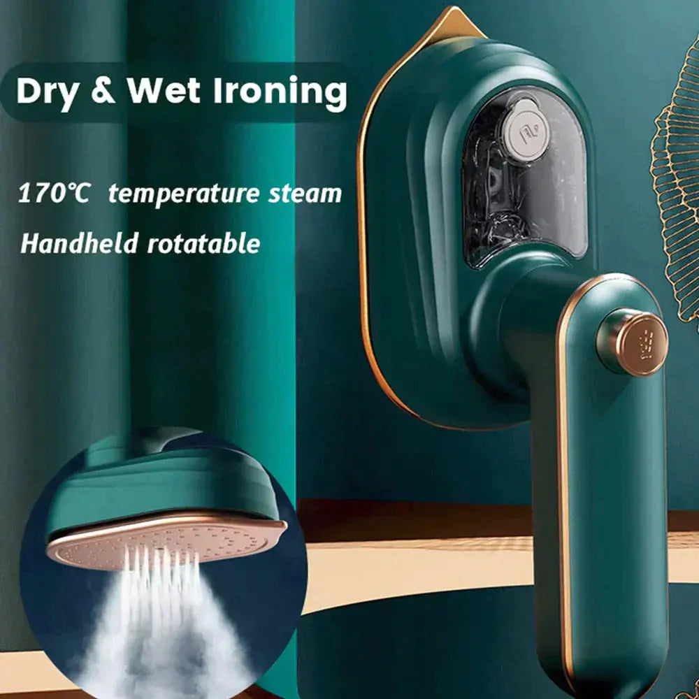 EasySteam™ - Compact 2-in-1 mini stoomstrijkijzer voor moeiteloos strijken [50% Korting]
