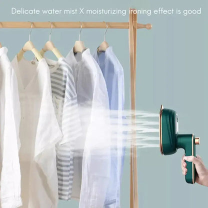 EasySteam™ - Compact 2-in-1 mini stoomstrijkijzer voor moeiteloos strijken [50% Korting]
