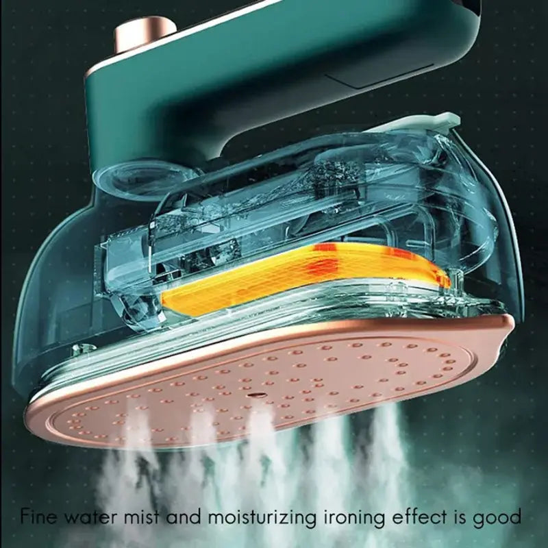 EasySteam™ - Compact 2-in-1 mini stoomstrijkijzer voor moeiteloos strijken [50% Korting]