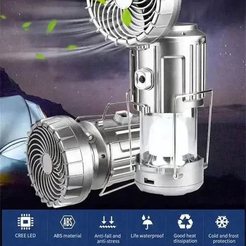 LedBlow™ - LED campinglamp met ventilator en powerbank functie [50% Korting]
