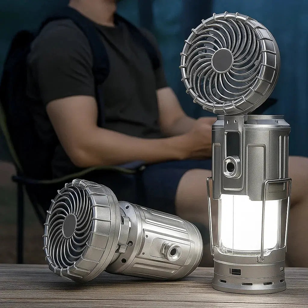 LedBlow™ - LED campinglamp met ventilator en powerbank functie [50% Korting]