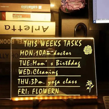 TabletGlow™ – LED Schrijftablet voor Notities & Creatief Tekenen