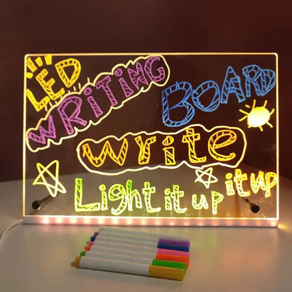 TabletGlow™ – LED Schrijftablet voor Notities & Creatief Tekenen