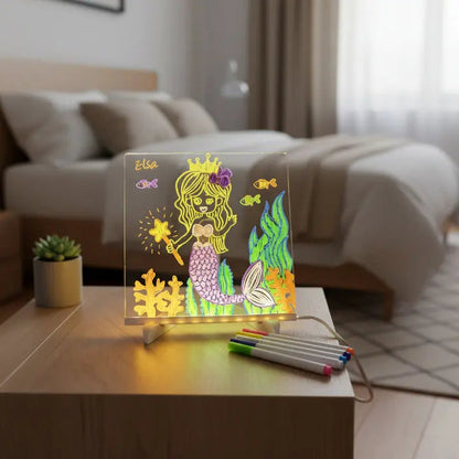 TabletGlow™ – LED Schrijftablet voor Notities & Creatief Tekenen