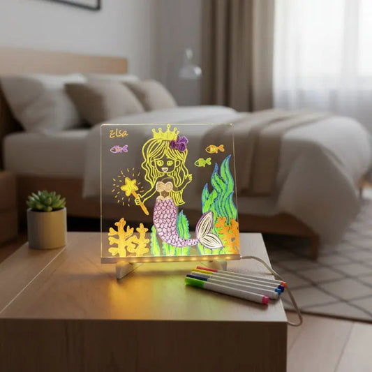 TabletGlow™ – LED-glas schrijftablet voor creatieve notities & tekeningen [50% Korting]