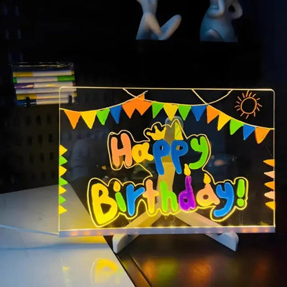 TabletGlow™ – LED Schrijftablet voor Notities & Creatief Tekenen