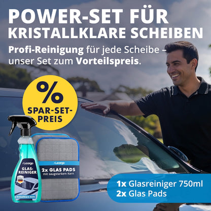 GlassClean – Stralend schone voertuigbinnenkant in minuten | 50% korting