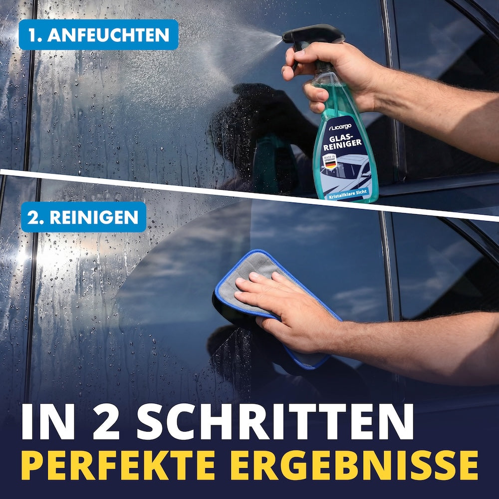 GlassClean – Stralend schone voertuigbinnenkant in minuten | 50% korting