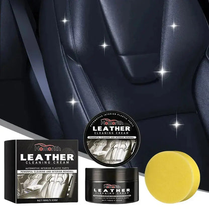 LeatherRepair™ Leercrème – Krassen, Vlekken & Kleurherstel voor Leer [1+1 Gratis]