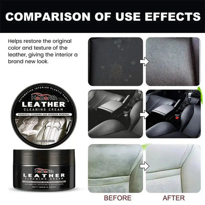 LeatherRepair™ Leercrème – Krassen, Vlekken & Kleurherstel voor Leer [1+1 Gratis]