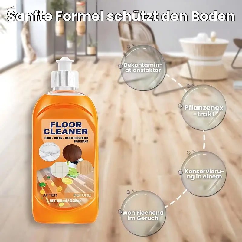 FloorCleaner™ – Verwijdert effectief vlekken & bacteriën van hout & tegels [1 + 2 Gratis]