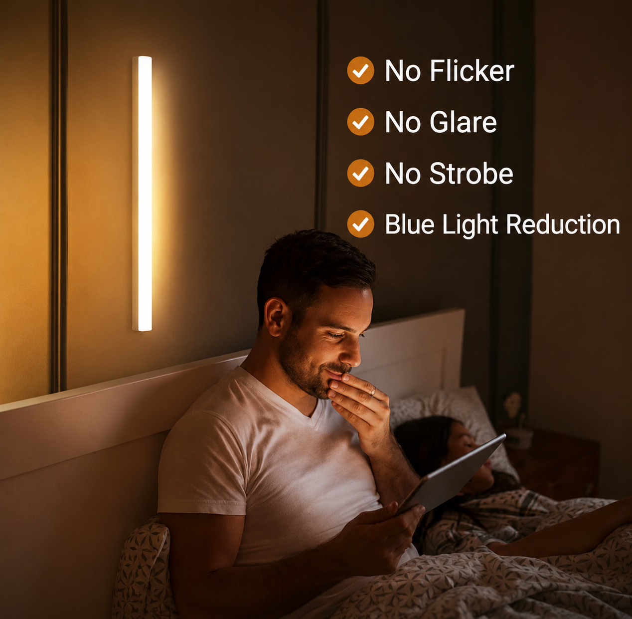 Draadloze LED-lichtstrip met bewegingssensor voor binnen