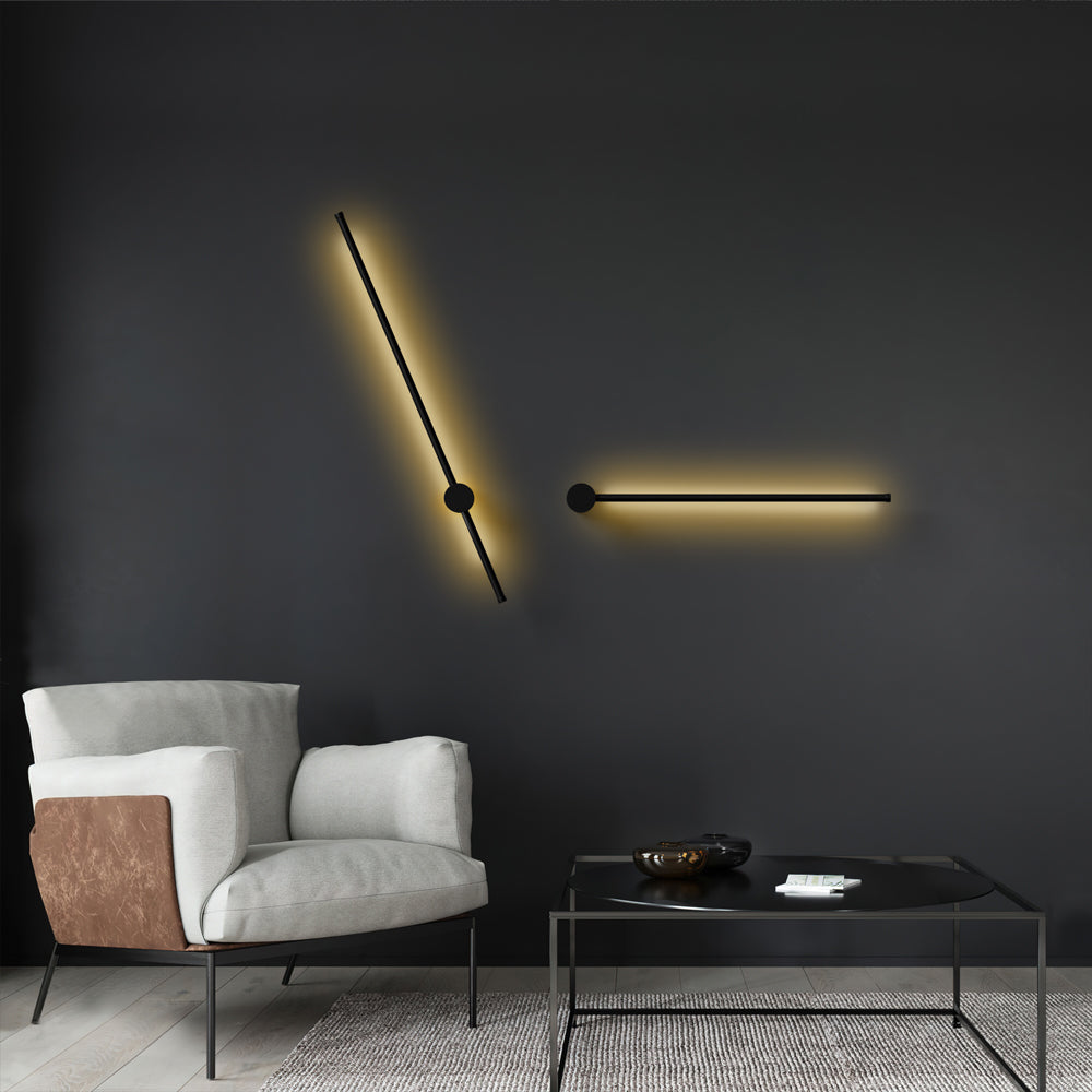 Lineaire LED wandlamp voor binnen – elegant lichtdesign