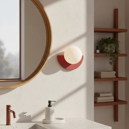 Minimalistische kleurrijke wandlamp – decoratief wandlicht