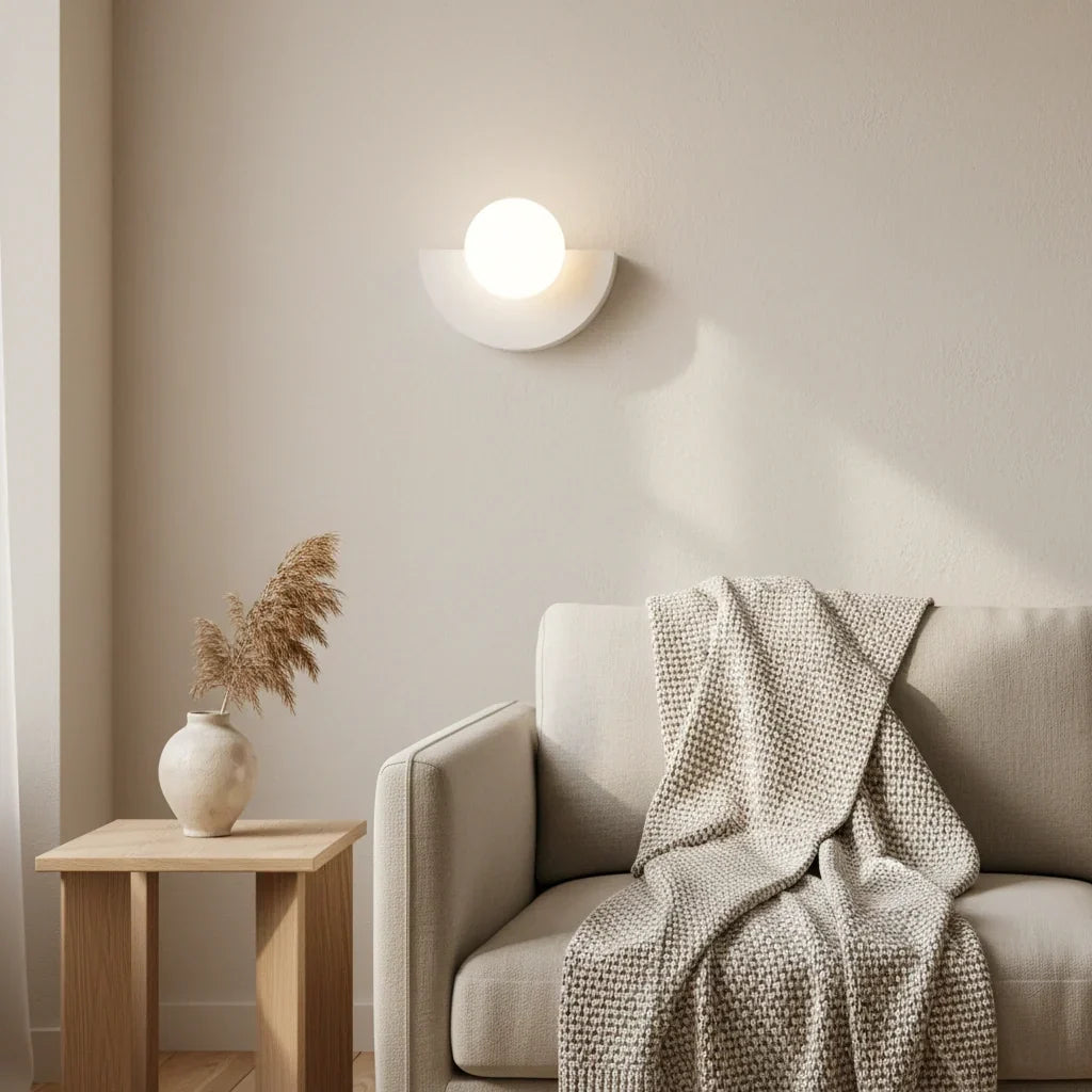 Minimalistische kleurrijke wandlamp – decoratief wandlicht