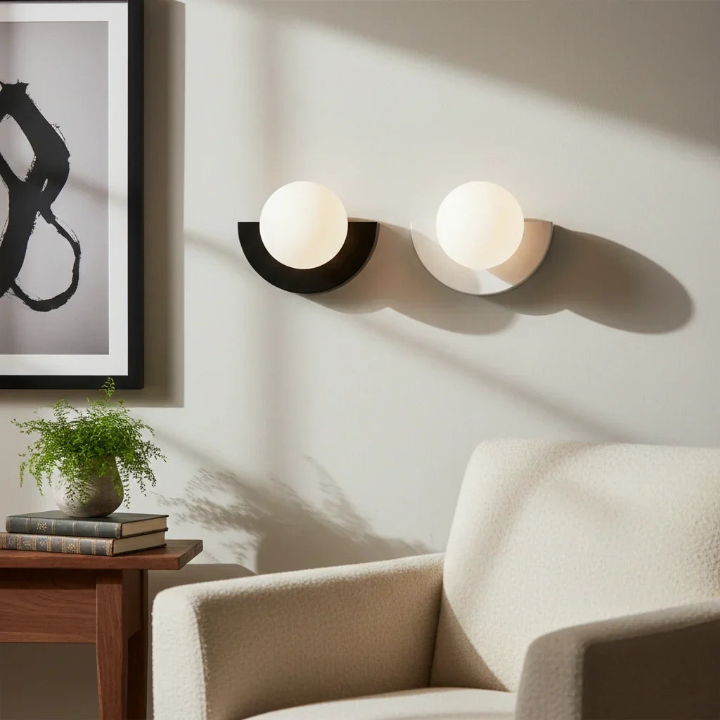 Minimalistische kleurrijke wandlamp – decoratief wandlicht