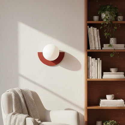 Minimalistische kleurrijke wandlamp – decoratief wandlicht