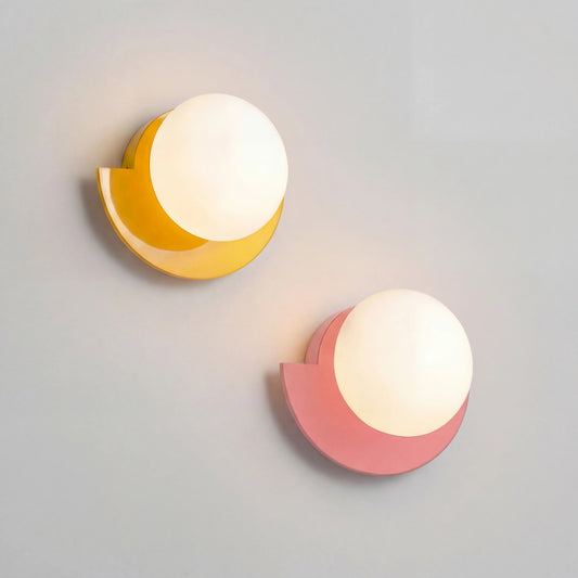 Minimalistische kleurrijke wandlamp – decoratief wandlicht