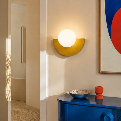 Minimalistische kleurrijke wandlamp – decoratief wandlicht