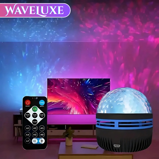 WaveLuxe™ – Water- & auroraprojector voor ontspannende, sfeervolle atmosfeer [50% Korting]