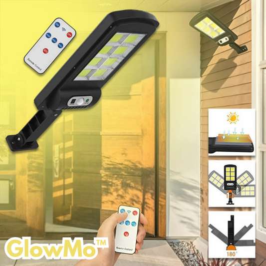 GlowMo™ – Solar wandlamp met bewegingssensor, energiebesparend & helder [50% korting]