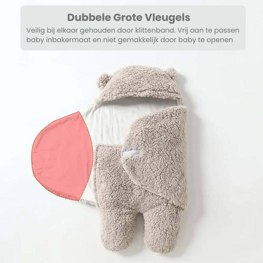 SnuggleBear™ – Baby-inbakerdeken voor extra knus comfort dagelijks [50% Korting]