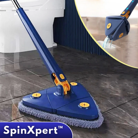 SpinXpert™ – 360-graden rotatiemop voor moeiteloze & grondige reiniging [50% Korting]