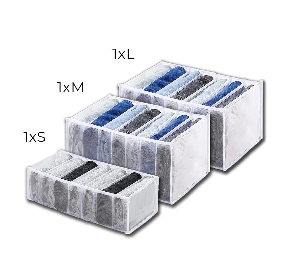 StorageBox – Orde in uw lades in één oogopslag [1 + 2 Gratis]