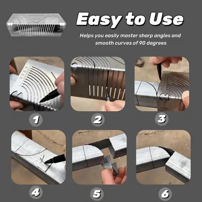 AngleMaster™ – Precieze gradenboog en buighulp voor exacte 90-graden hoeken [50% Korting]