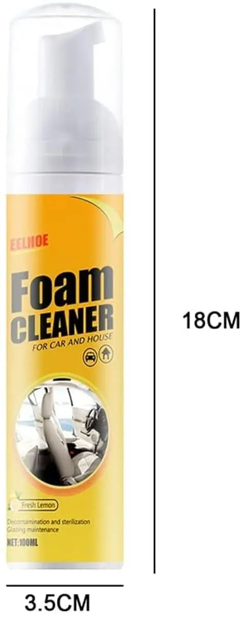 FoamClean™ – Huishouden, auto & leder grondig schoon zonder agressieve chemicaliën [1 + 1 Gratis]