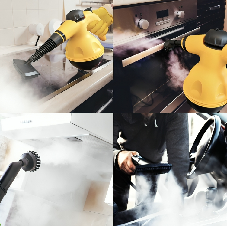 SteamForce – Krachtige stoomreiniging voor een vlekkeloos thuis [50% korting]