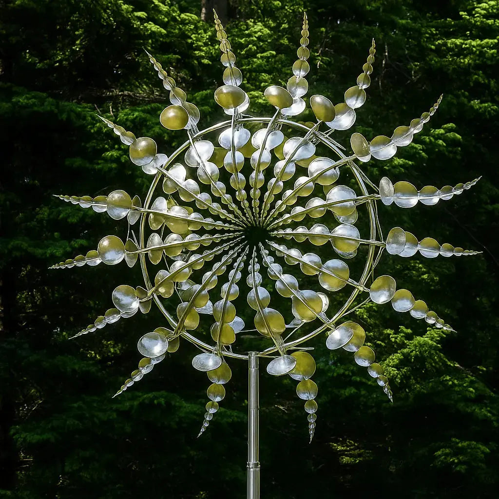 BreezyMetal™ – Windspinner voor fascinerende tuindecoratie en rustgevende ontspanningseffecten [50% Korting]