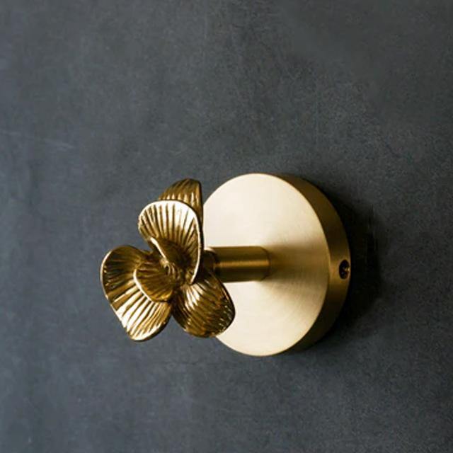 Messing dierenkop wandhaak – decoratieve kledinghaak met gouden afwerking