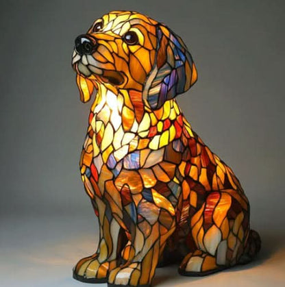 Hond Nachtlamp USB – decoratieve dierlamp met warm LED-licht