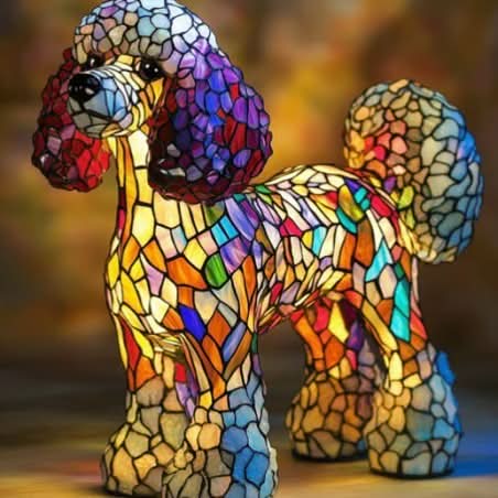 Hond Nachtlamp USB – decoratieve dierlamp met warm LED-licht