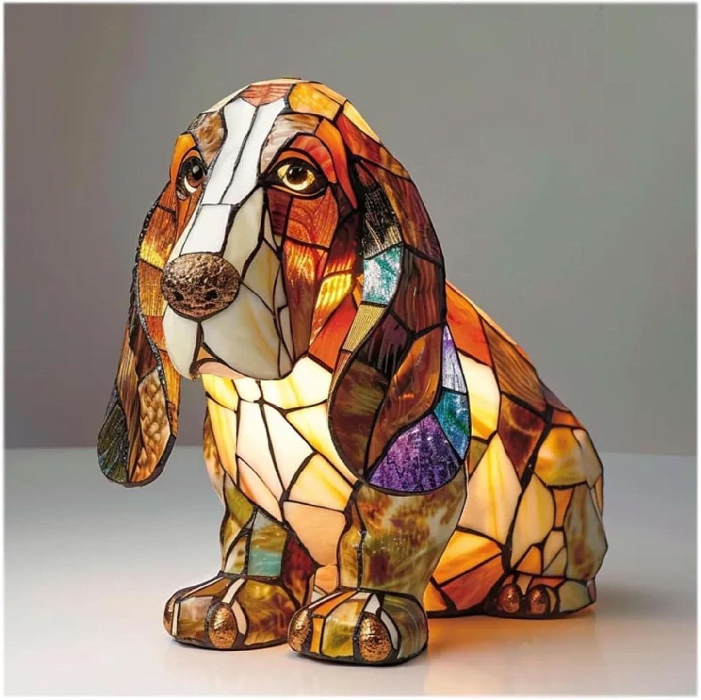 Hond Nachtlamp USB – decoratieve dierlamp met warm LED-licht