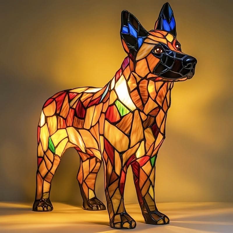 Hond Nachtlamp USB – decoratieve dierlamp met warm LED-licht