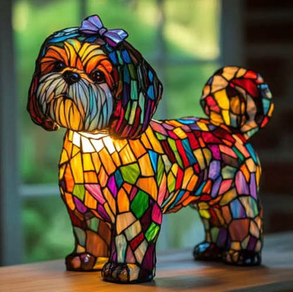 Hond Nachtlamp USB – decoratieve dierlamp met warm LED-licht