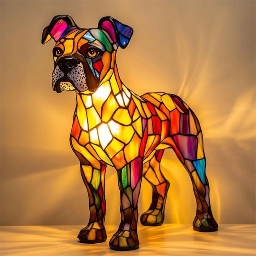 Hond Nachtlamp USB – decoratieve dierlamp met warm LED-licht