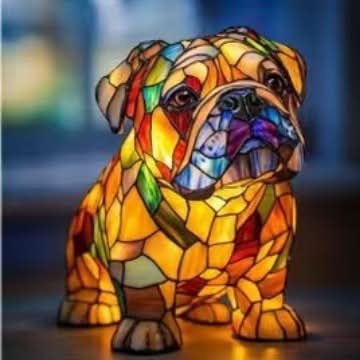 Hond Nachtlamp USB – decoratieve dierlamp met warm LED-licht