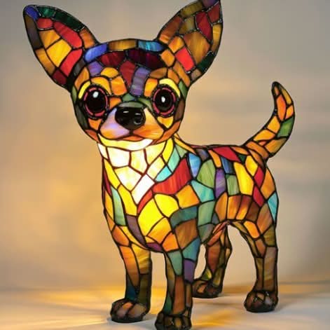 Hond Nachtlamp USB – decoratieve dierlamp met warm LED-licht
