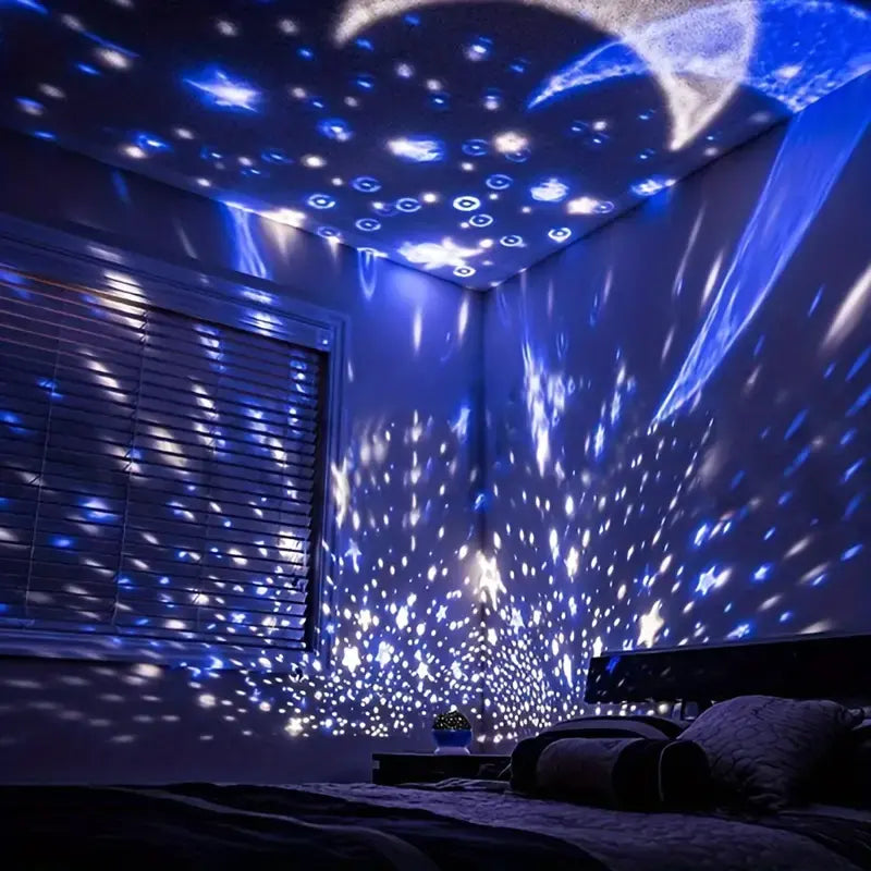 Projector nachtlamp met LED voor kinderkamers