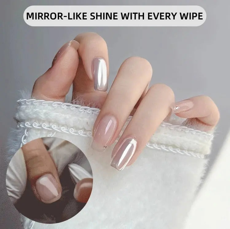 NailGlow™ – Adembenemende Spiegelglans voor Vlekkeloze, Perfecte Nagels [1 + 1 Gratis]