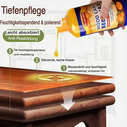 BeeRestore™ Bijenwas Houtverzorging – Natuurlijke Glans & Bescherming [1+1 Gratis]