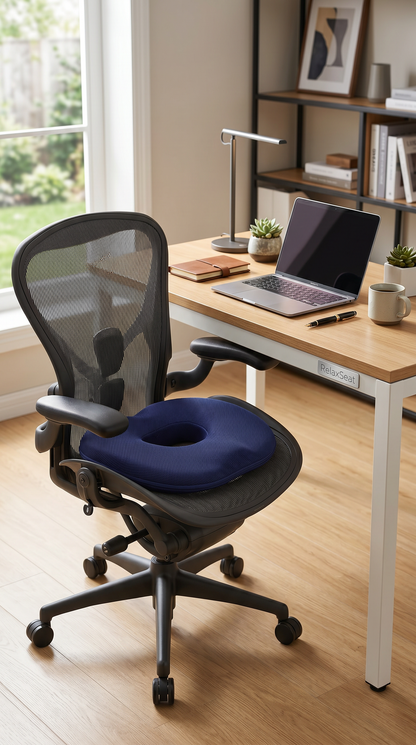 RelaxSeat – Orthopedisch zitkussen voor pijnvrij zitten | 50% korting